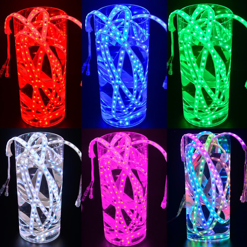 WS2811 IP68 Waterproof LED Strip Lights 24V Dream Color 1m~50m WS2811 IP68 Waterproof LED Strip Lights 24V Dream Color 1m~50m